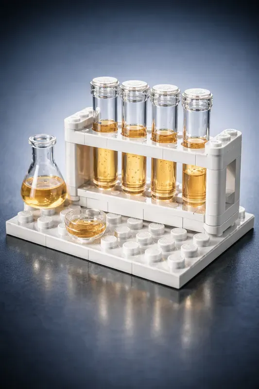 Realistic Lego Chemistry Lab Sets