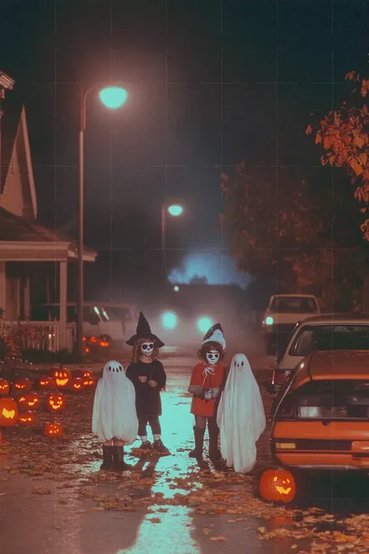 1990s Halloween Film Stills Scenes