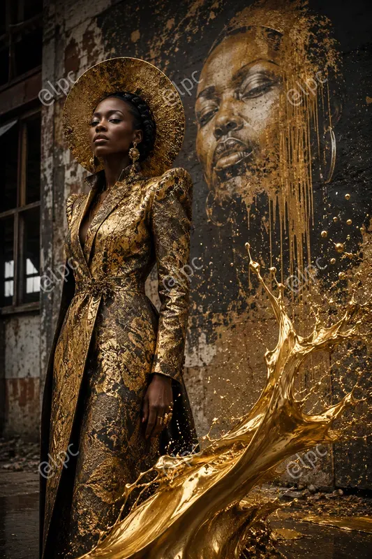 Liquid Muse Wall Portraits