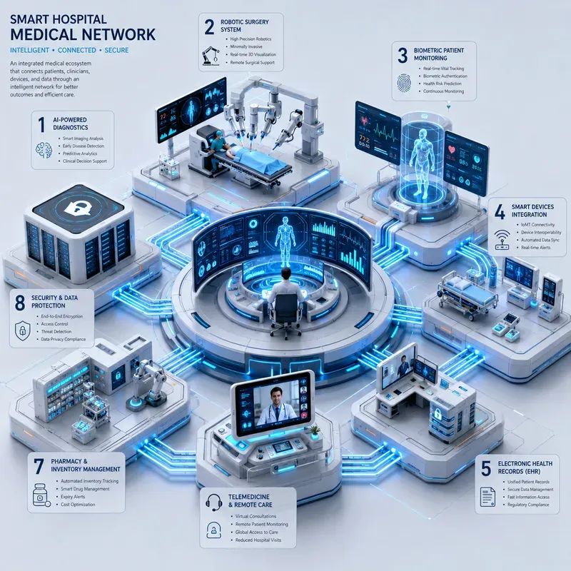 3D Isometric Tech Infographics