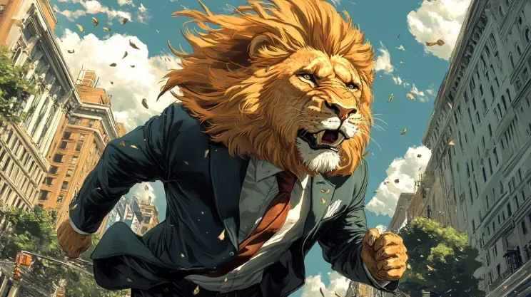 Animalinspired Comic Action Scenes