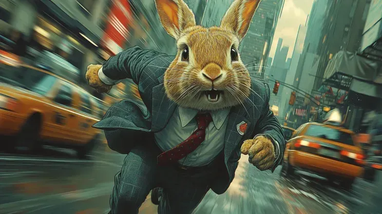 Animalinspired Comic Action Scenes
