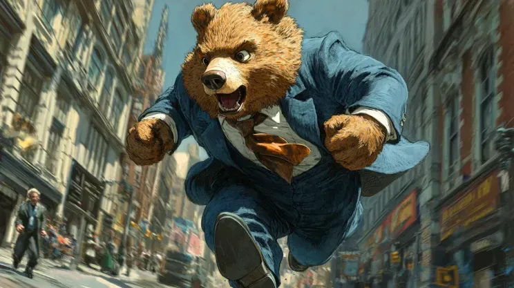 Animalinspired Comic Action Scenes