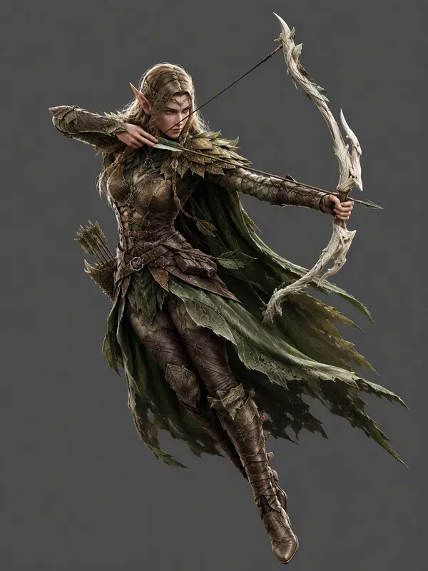 Epic Fantasy Game Character Concepts