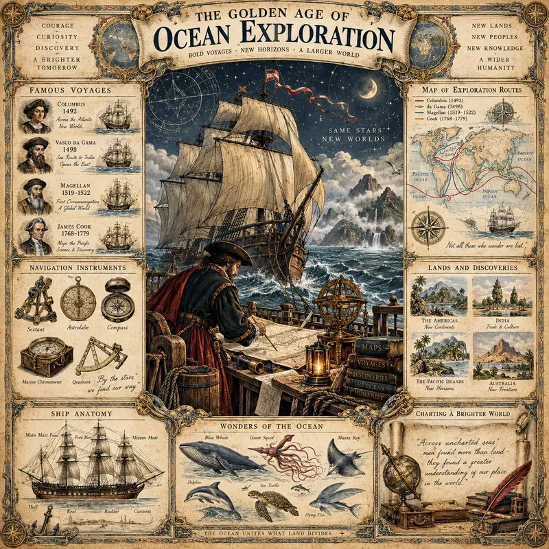 Vintage Storybook Knowledge Posters