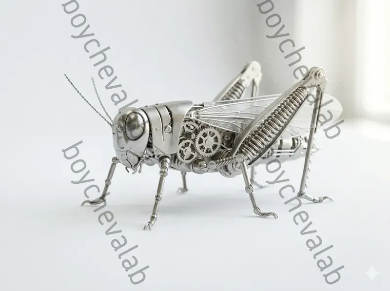 Steampunk Mechanical Insects Macros