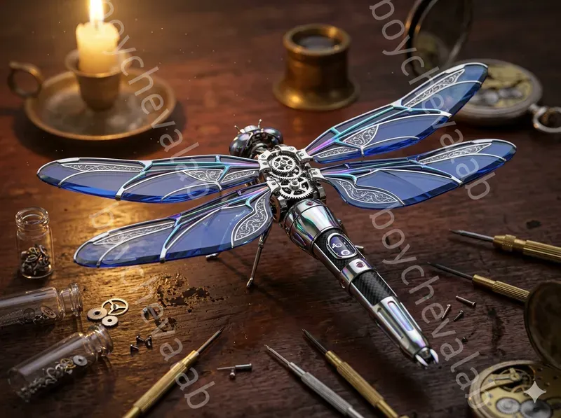 Steampunk Mechanical Insects Macros