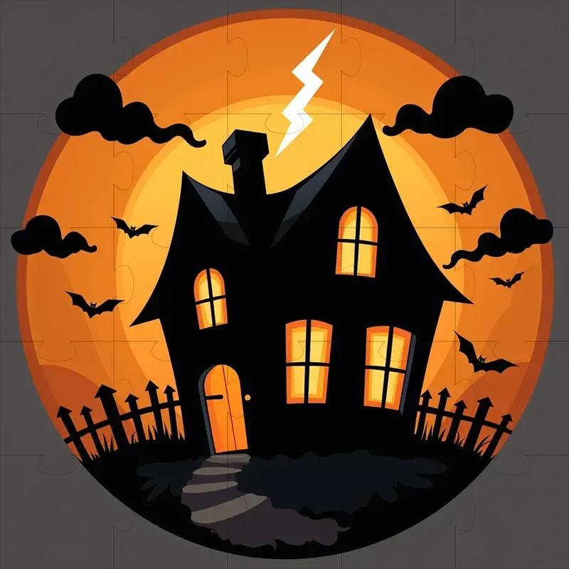 Spooky Circle Shape Tshirt Designs