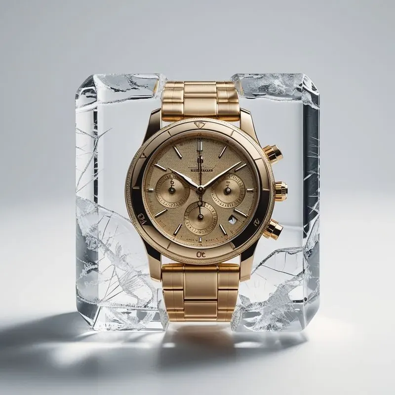 Luxury Products In Artistic Ice Cubes