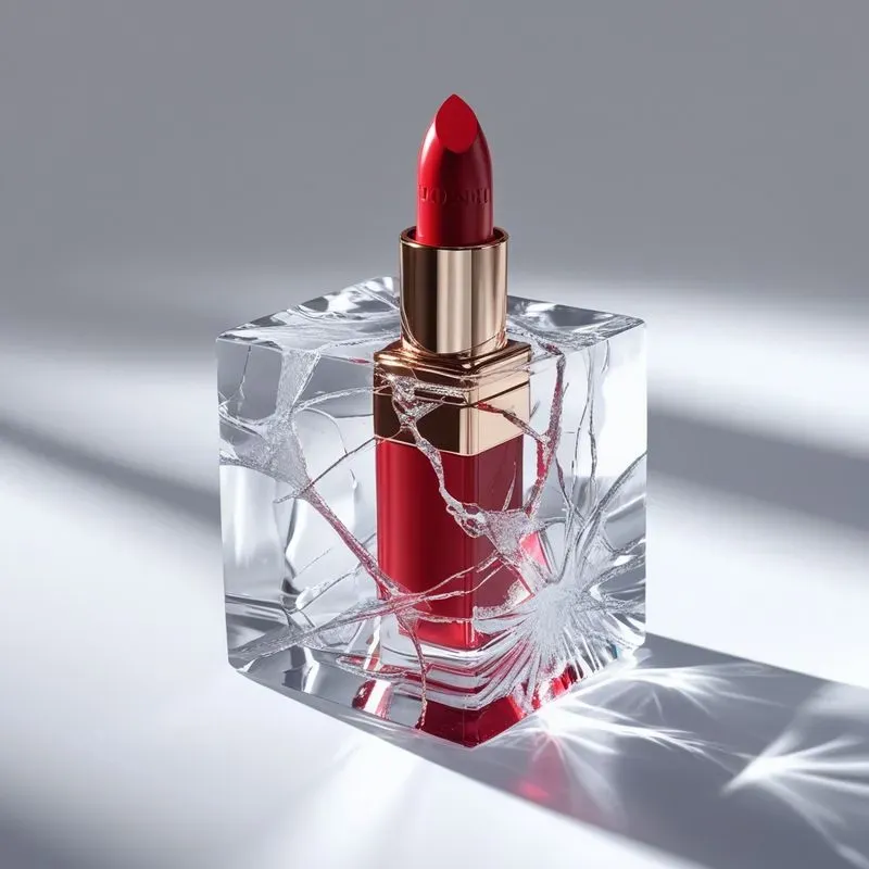 Luxury Products In Artistic Ice Cubes