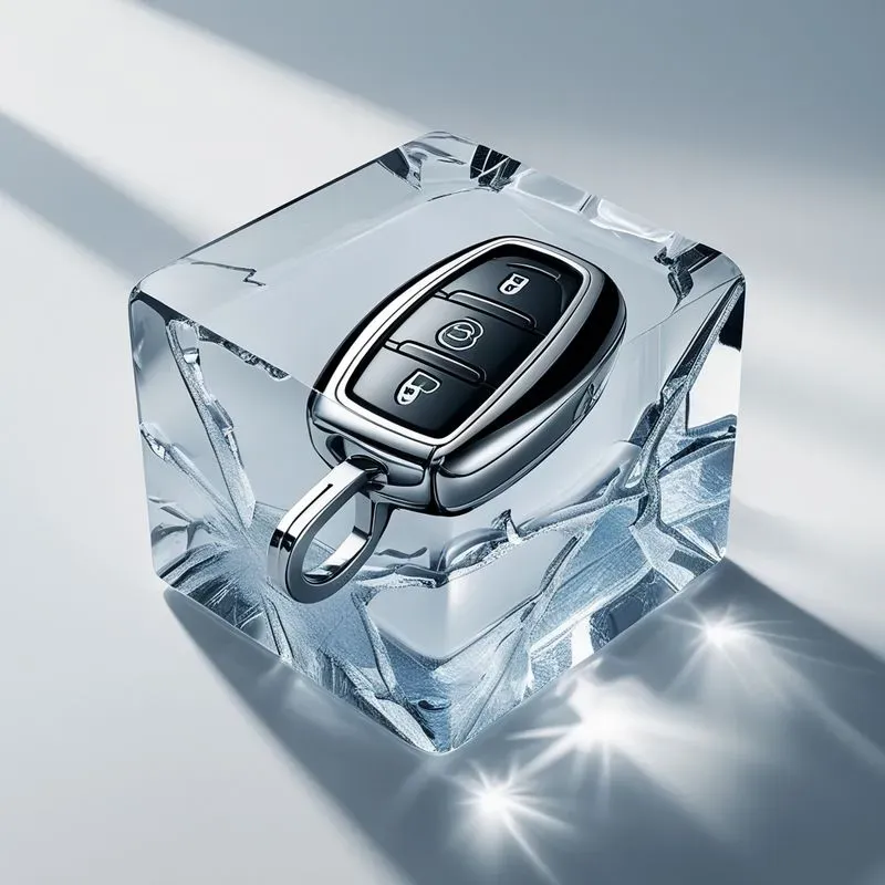 Luxury Products In Artistic Ice Cubes