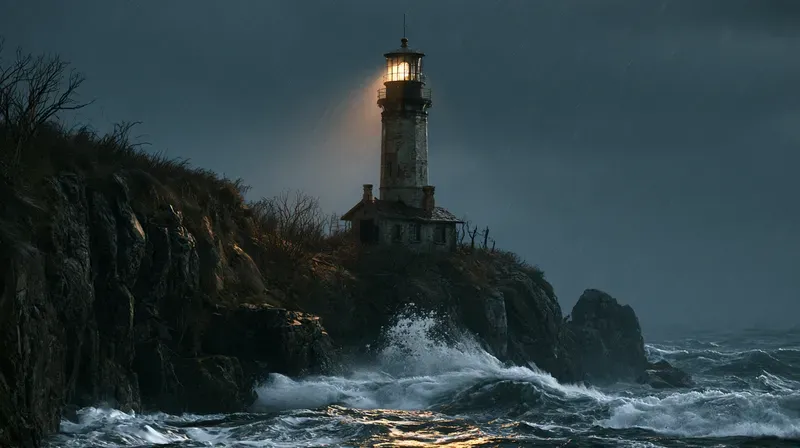Abandoned Lighthouses Art Generator