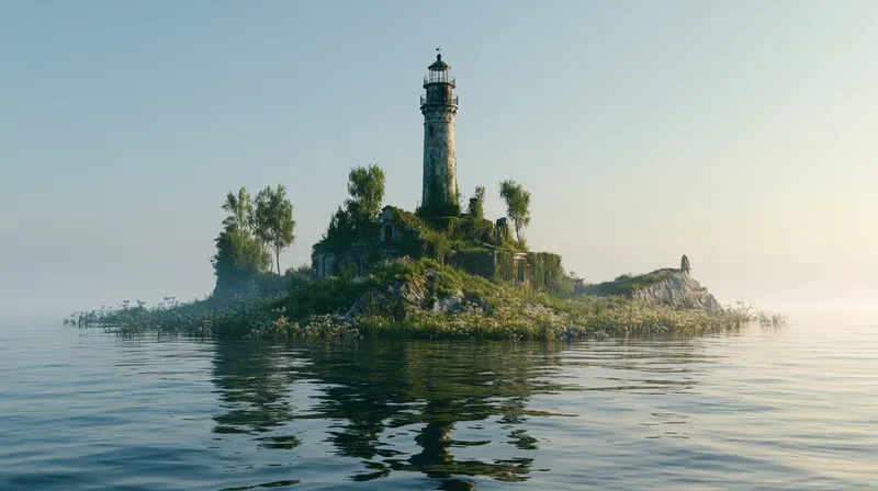 Abandoned Lighthouses Art Generator