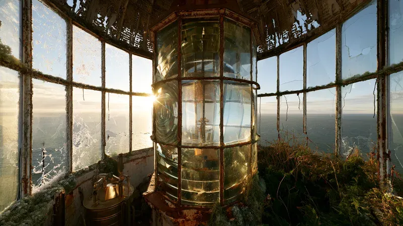 Abandoned Lighthouses Art Generator