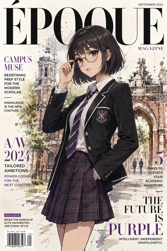 Mixed Media Anime Magazine Covers