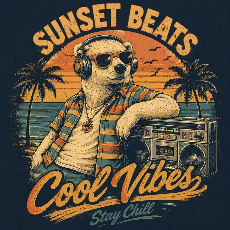 Vintage Summer Character Tees
