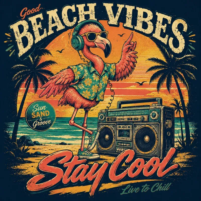 Vintage Summer Character Tees