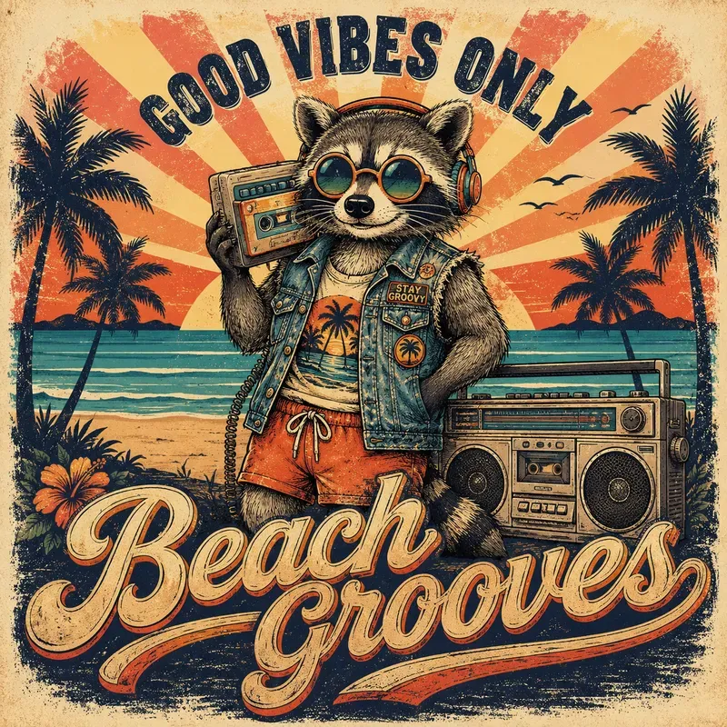 Vintage Summer Character Tees