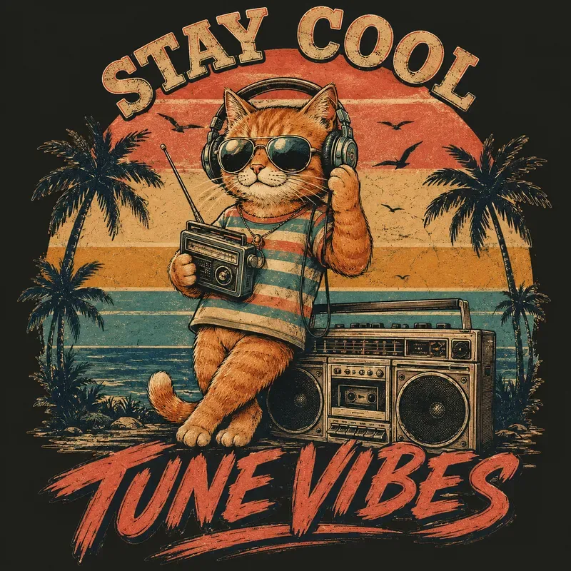 Vintage Summer Character Tees