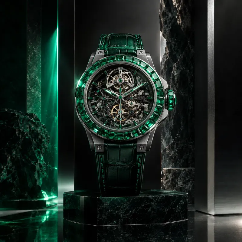 Opulent Gemstone Showcases