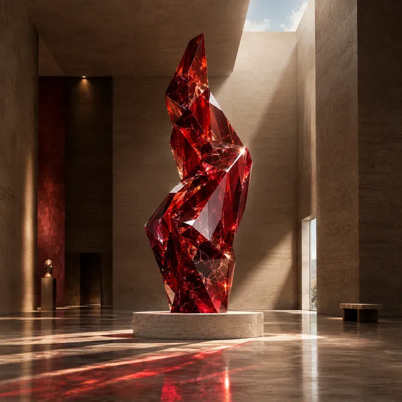 Opulent Gemstone Showcases
