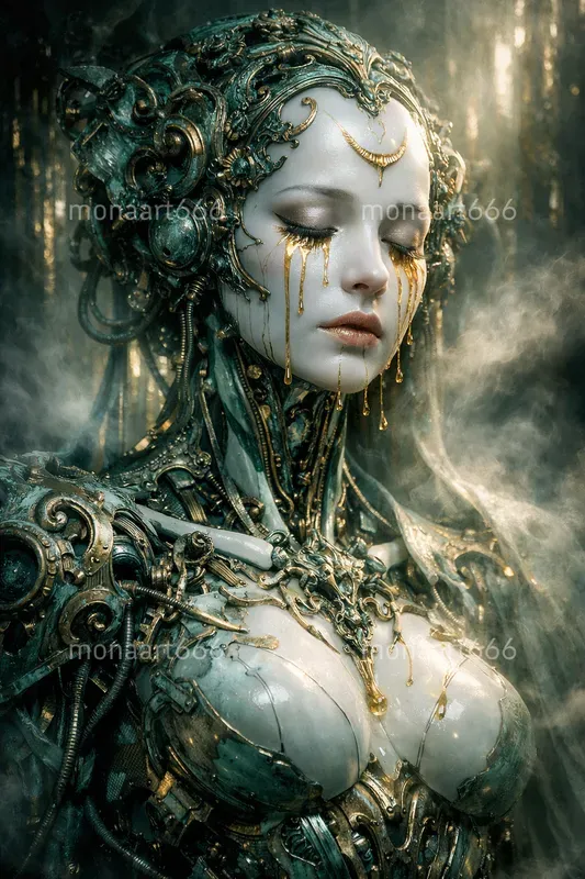 Ethereal Biomechanical Renaissances