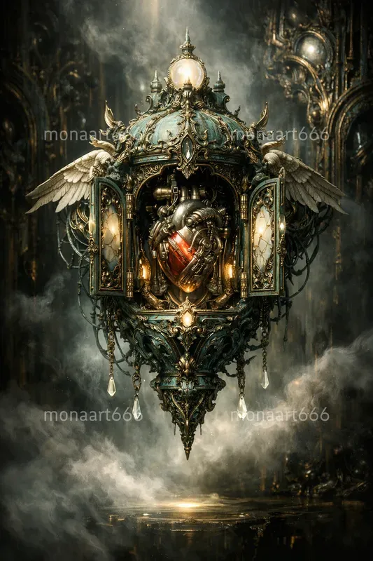 Ethereal Biomechanical Renaissances