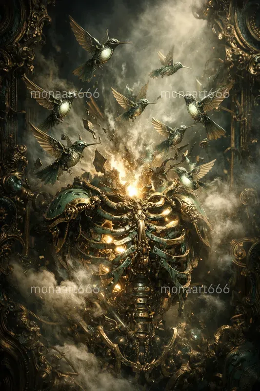 Ethereal Biomechanical Renaissances