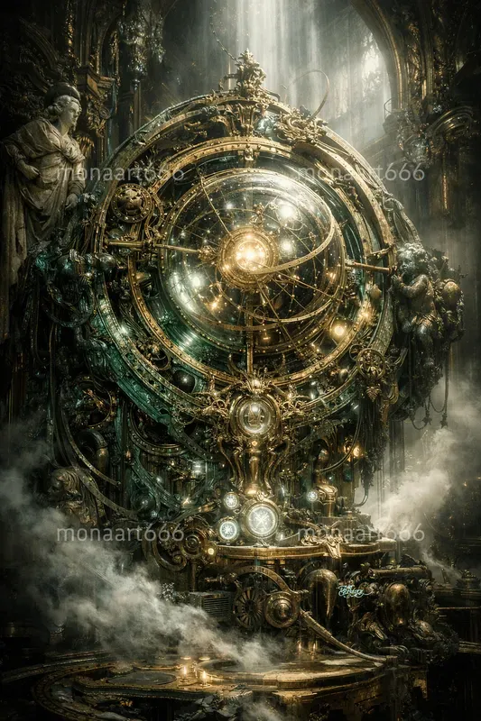 Ethereal Biomechanical Renaissances