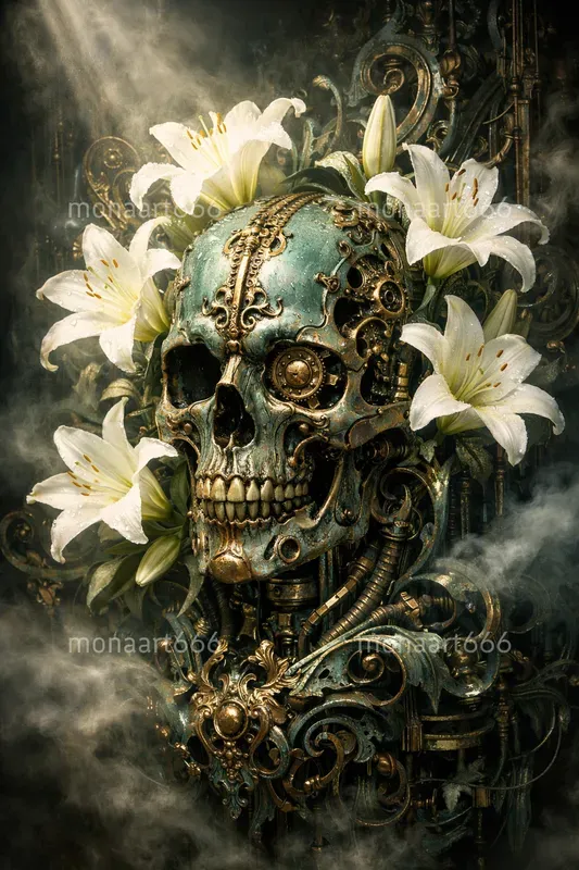Ethereal Biomechanical Renaissances