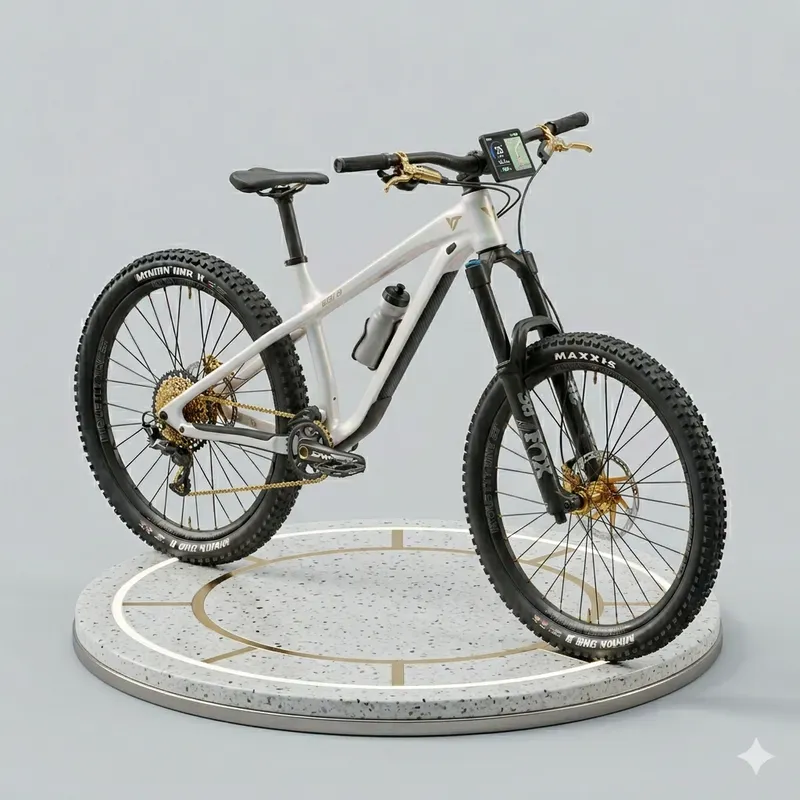 Ultradetailed 3D Isometric Mountain Bikes
