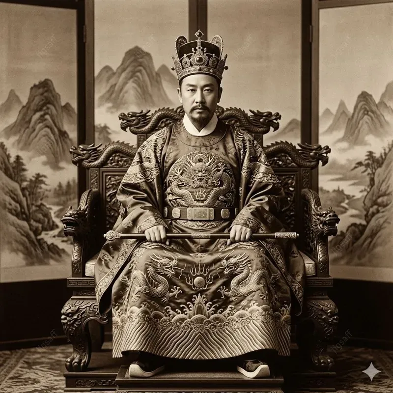 Vintage Royal Sepia Portraits
