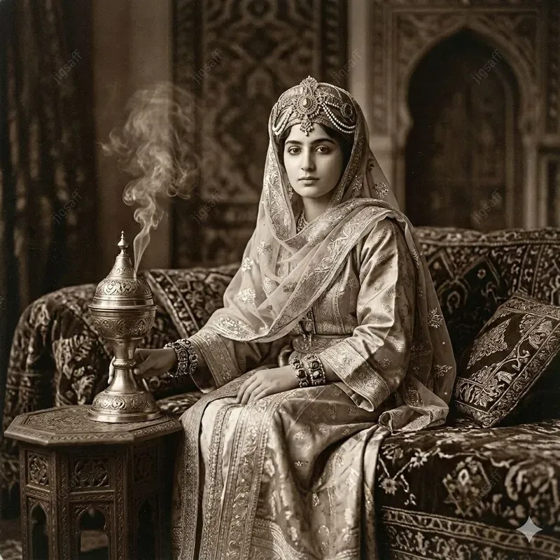 Vintage Royal Sepia Portraits