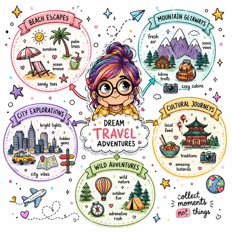 Creative Hobby Mind Map Posters