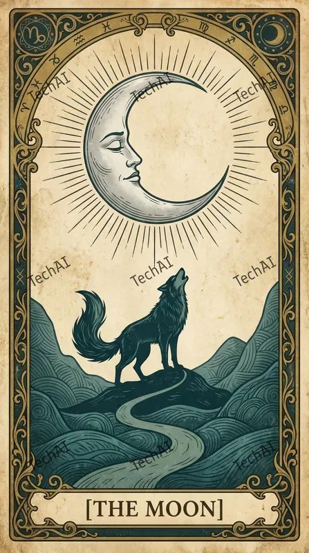Vintage Woodcut Tarot Illustrations