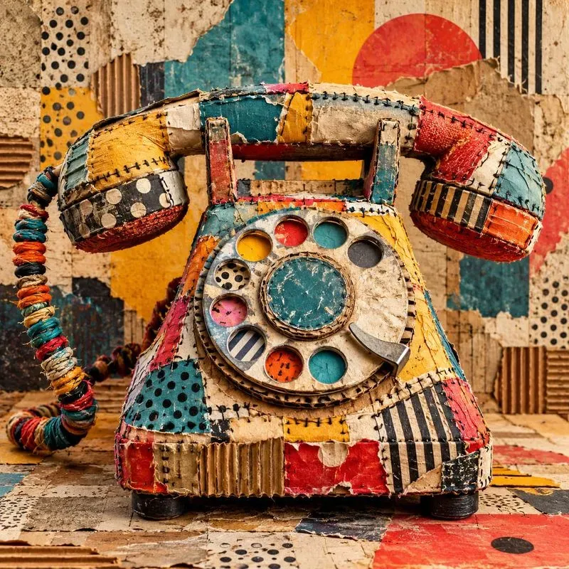 Nostalgic Handmade Pop Art Objects