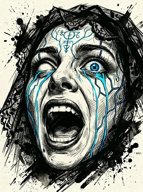 Vivid Accent Graphic Novel Portraits