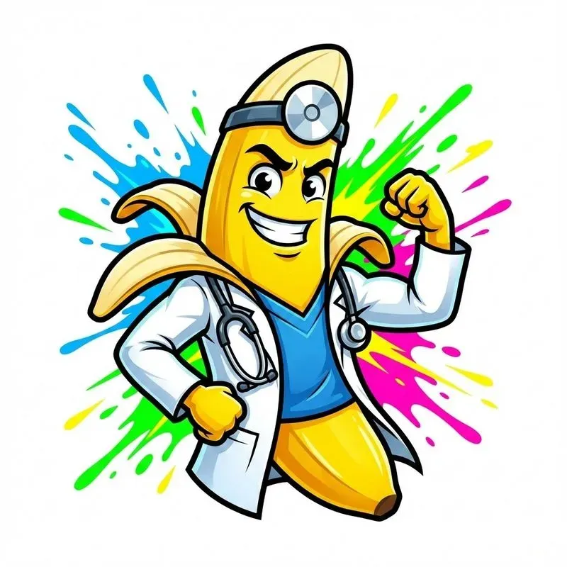 Playful Fruit Mascots In Professional