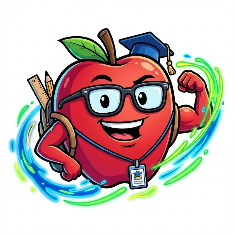 Playful Fruit Mascots In Professional