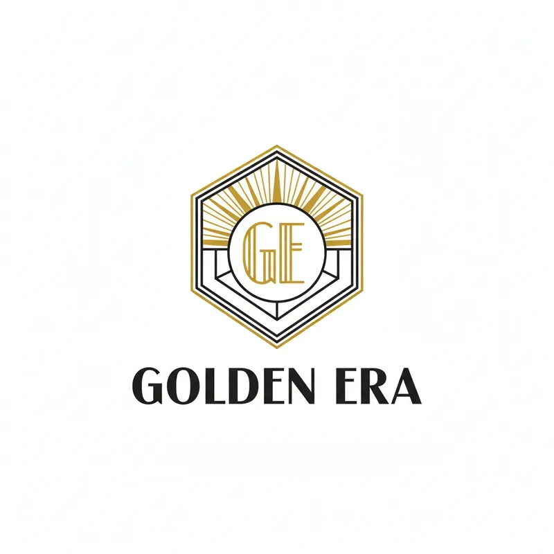 Old Era Flat 2D Vintage Logos