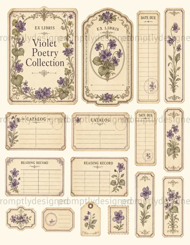 Botanical Library Ephemera