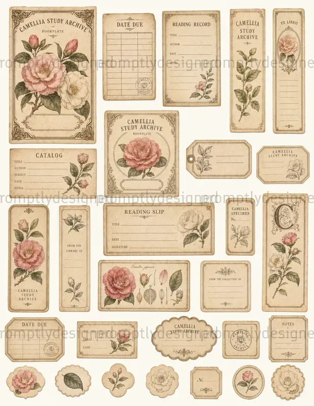 Botanical Library Ephemera