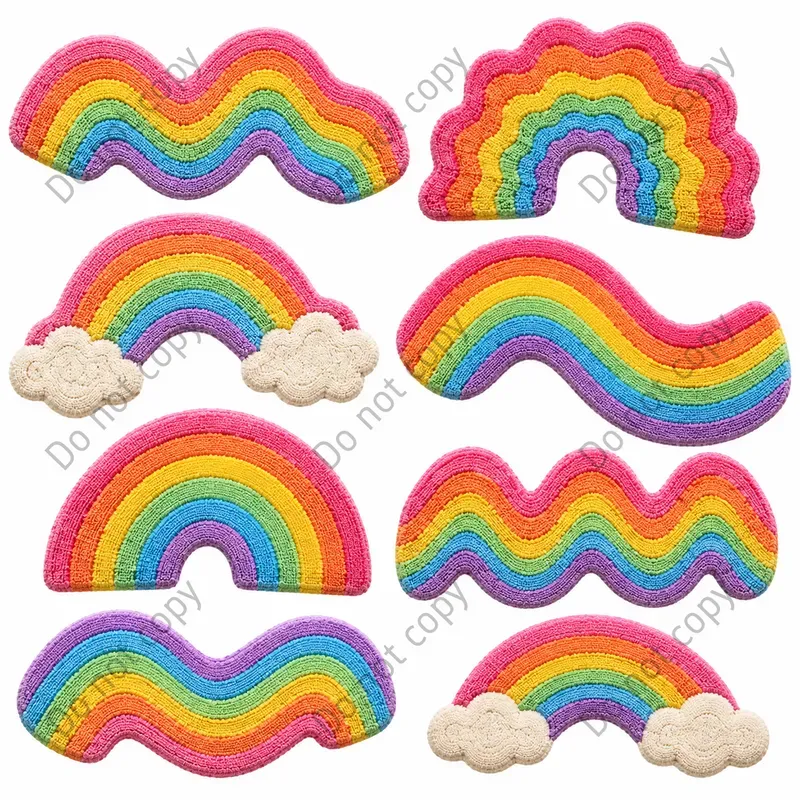 Tufted Rug Art Clipart Sets