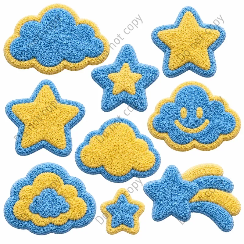 Tufted Rug Art Clipart Sets