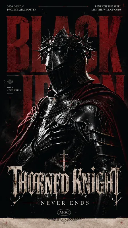 Dark Gothic Aigc Posters