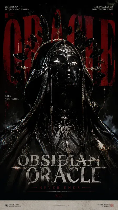 Dark Gothic Aigc Posters