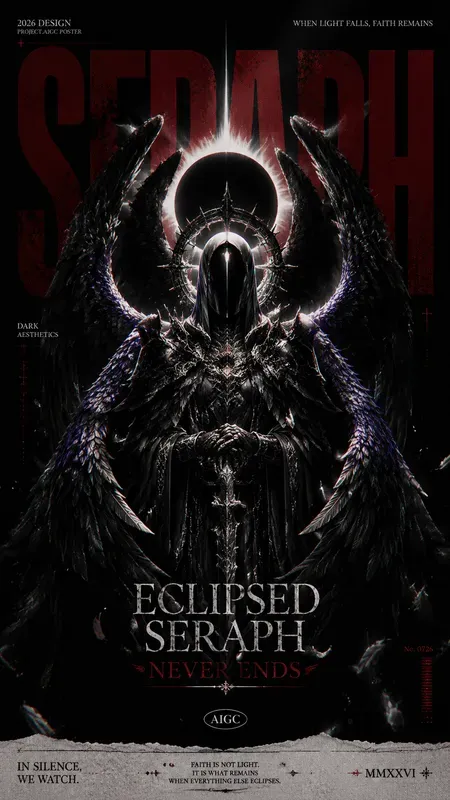 Dark Gothic Aigc Posters