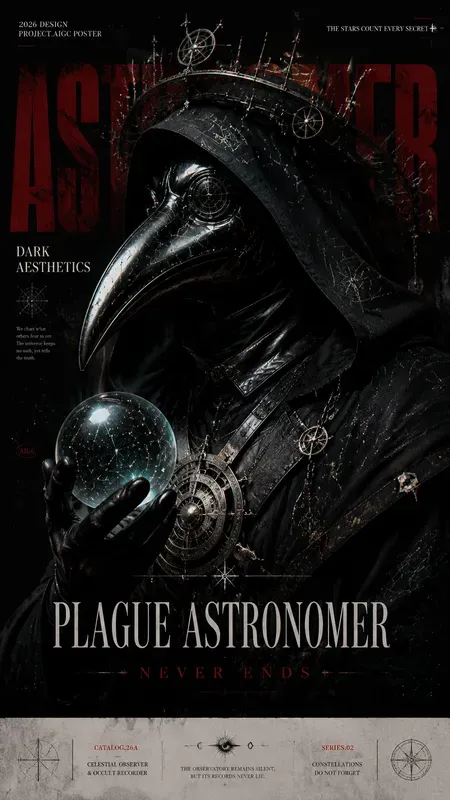 Dark Gothic Aigc Posters