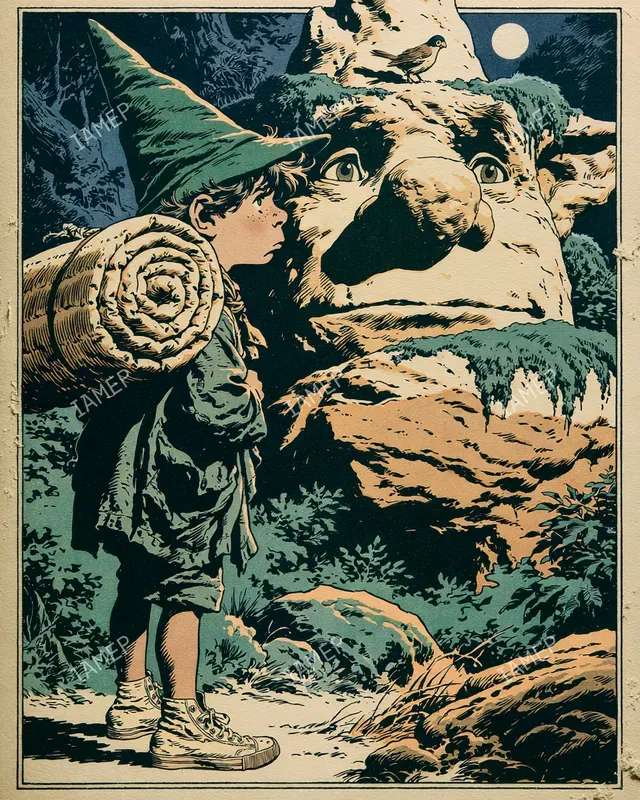 Vintage Fairytale Adventure Illustrations