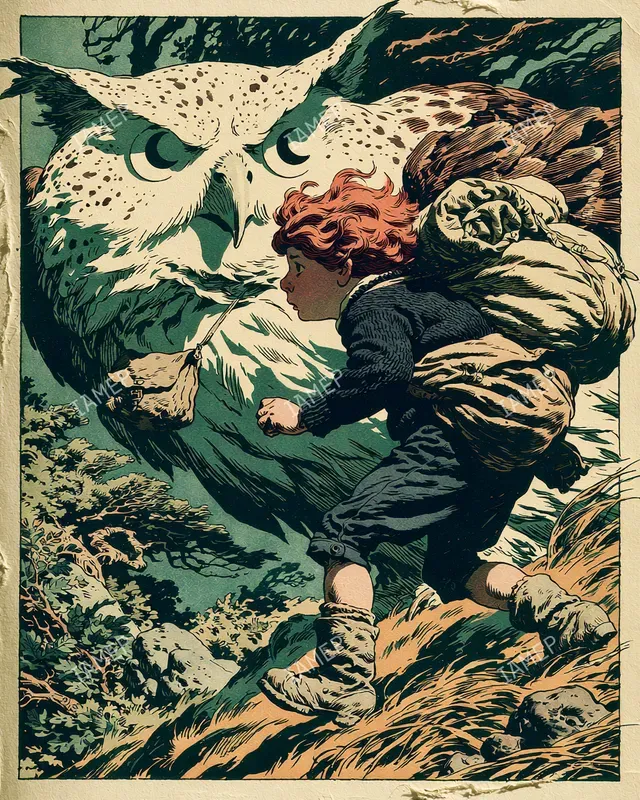 Vintage Fairytale Adventure Illustrations